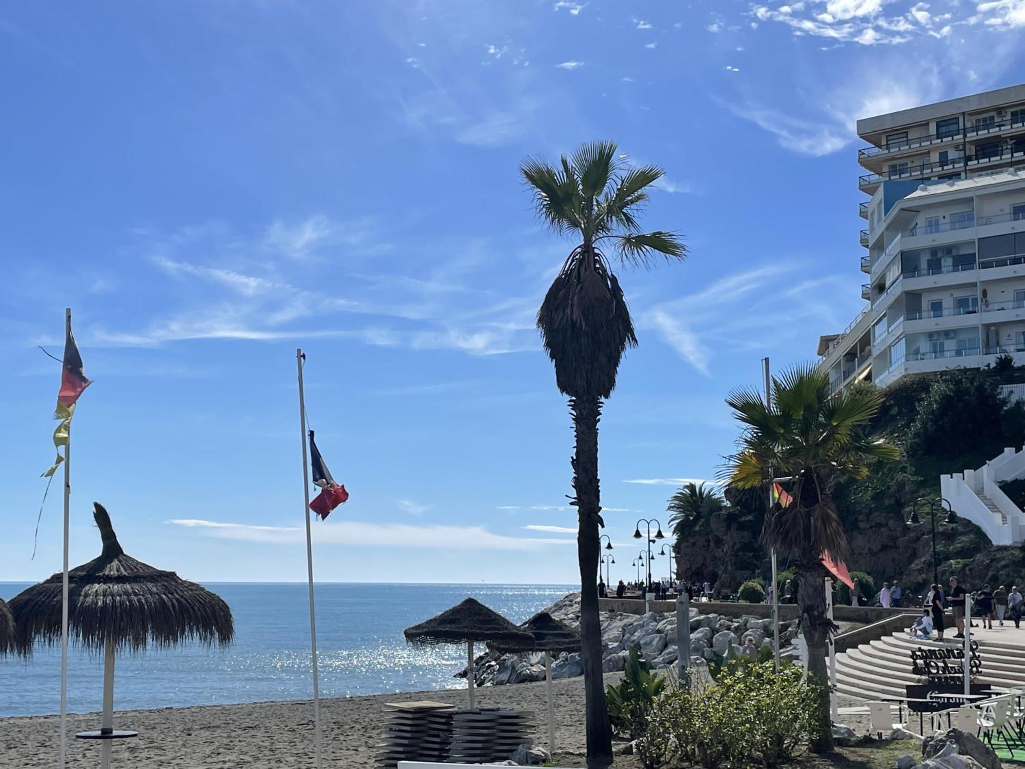Ferienwohnung Moderno Piso Mirando Al Mar Torremolinos Exterior foto